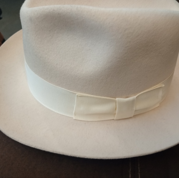 SCALA Men's Cream Tan Authentic Dress Hats Size Large - Picture 4 of 9